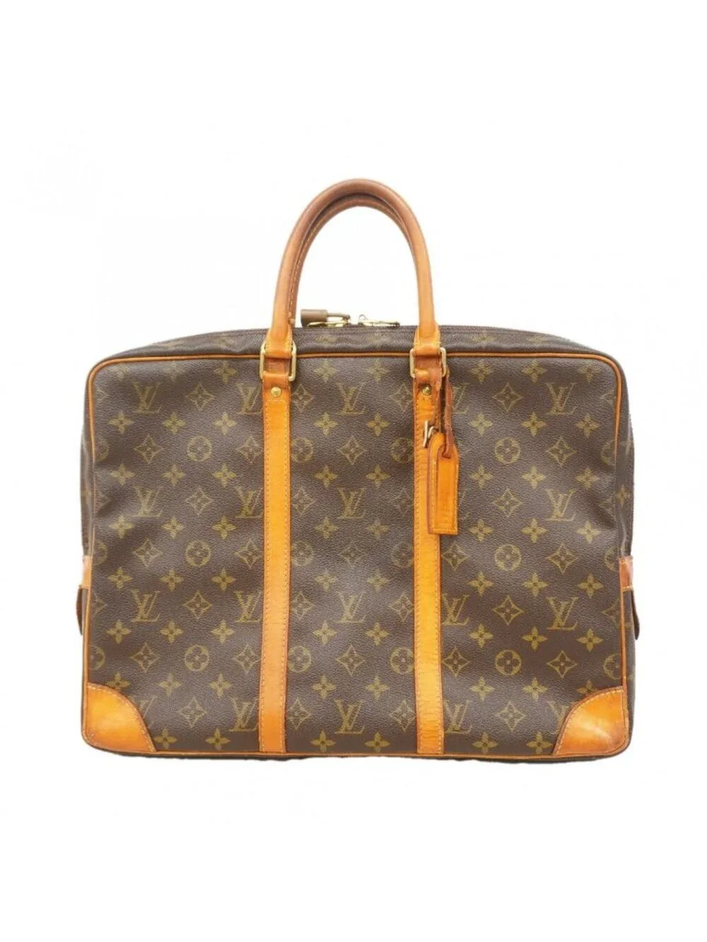 Louis Vuitton Business Bag Monogram Porte Documents Voyage Brown